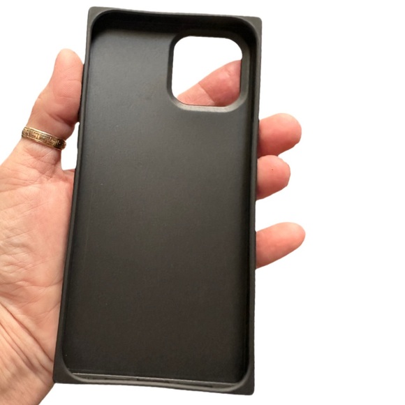 NWT FLAUNT square IPhone 12 Pro Max Abalone Cell Phone Case w/ Protective Design - Picture 5 of 7